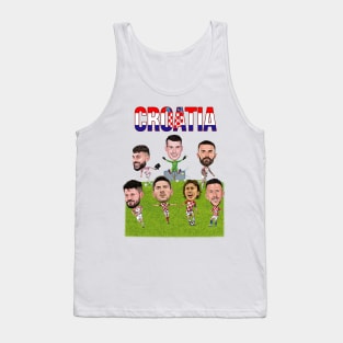 Croatian Football Tank Top